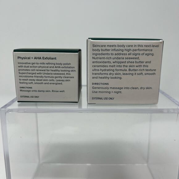 New in Box Osea Undaria Cleansing Body Polish and Algae Body Butter Set - Picture 3 of 11